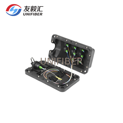Optitap Hardened SC/APC 10 Ports Fiber Termination Box with 1:9 equal mini PLC Splitter