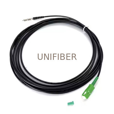 Pullable Pushable Fiber Optic Patch Cord SC/APC Pre-connectorized FTTH Drop Cable Pulling/Pushing through the wall