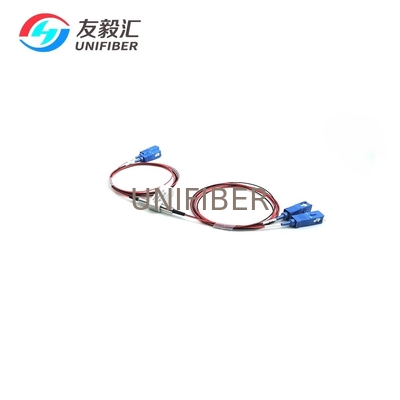 2x2 Bypass Mechanical Optical Switch 1310nm/1550nm No-Latching 3V SC/UPC