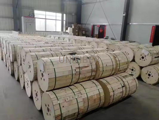 GYXTW Outdoor Single Loose Tube Steel Tape Armored Fiber Cable With Steel Wire 4/6/12/24 core