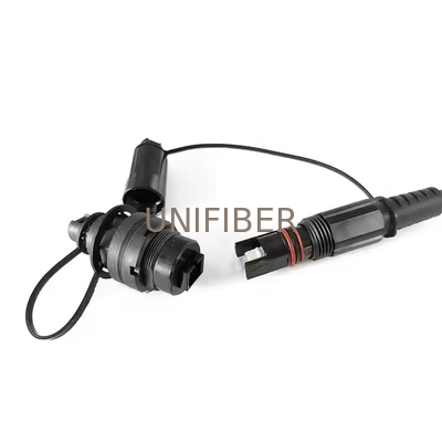 IP68 Outdoor Hardened H-Connector OptiTap Drop Cable SC/APC-SC/APC G657A2 50M 100M 150M