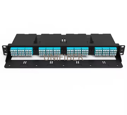 FHD High Density 1U 144 Fiber Rack Mount Enclosure 4 x FHD Cassettes or Panels
