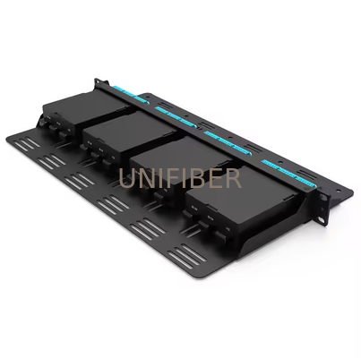 FHD High Density 1U 144 Fiber Rack Mount Enclosure 4 x FHD Cassettes or Panels