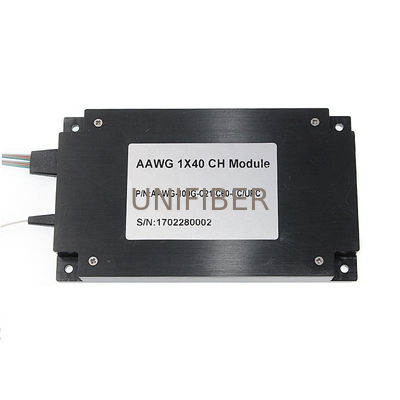 40CH PM AAWG Module Gaussian C21~C60 FC/APC Slow Axis working