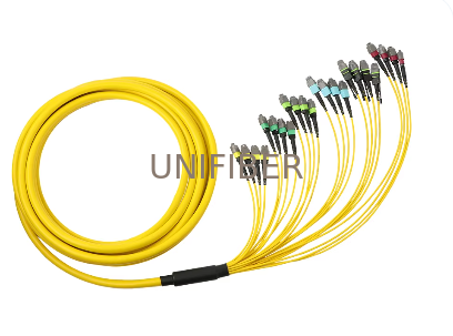 Single Mode 144 Core MPO-MPO Fiber Trunk Cable