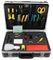 Portable Hand Deluxe Fiber Optic Tool Kits Rugged Field Case ROHS Approved