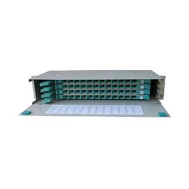 Beige Color Fiber Optic Patch Panel , Optical Distribution Frame ODF