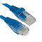 Indoor Copper Patch Cables , Utp Cat5e Patch Cable Snagless Boot Patch Cord