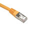 Lightweight Copper Patch Cables 50 Micron Gold Plated Contacts RJ45 Connectors