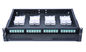 HD Distribution Fiber Optic Patch Panel 96 Fiber 48 Ports Loaded With Duplex LC Adapter
