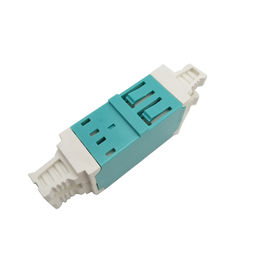 LC Quad Double Deck 4 Port fiber adapter, Singlemode SM/OM3/OM4 Durable,for high-density applications