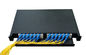 Drawer Type Fiber Optic Patch Panel 24 Port Space Saving With Angled Adapter