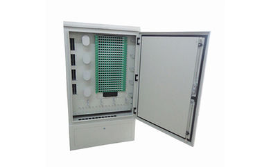 Telecommunication Networks Fiber Optic Cabinet Outdoor Wall / Pole Mounted IP65