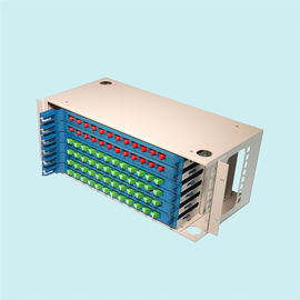 Optical Distribution Frame Fiber Optic Patch Panel 12/24/48/72/96 Core Rack Mout ODF