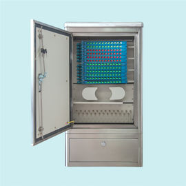 Stainless Steel Outdoor Fiber Distribution Cabinet Slide Type Structure For Cable