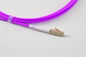 Multimode Fiber Optic Patch Cable Lc To Lc 2.0/3.0mm Corning G652D/G657A PVC/LSZH Jacket