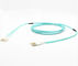 OM3 Multimode LC Pre Terminated Multi Fiber Cables 4/6/8/12/24F With PVC LSZH Jacket