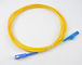 LSZH Jacketed Fiber Optical Patch Cord Simplex E2000 UPC/APC Fiber Jumper OS2 G657A