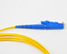 PVC/LSZH Jacketed Fiber Optical Patch Cord E2000 APC/UPC OS2 9/125um Simplex 2.0/3.0mm