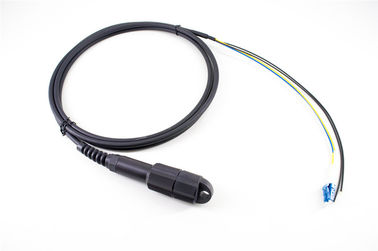 Single Mode Optical Cable Assembly FTTH/FTTA PDLC 2 Core LC/UPC Duplex GYFJH SM 7.0mm LSZH