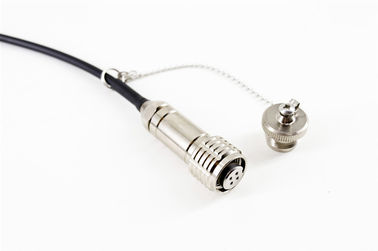 Plug And Socket To LC Custom Fiber Optic Cable Assemblies 4 Core Waterproof ODC Connector