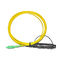 Pre Terminated Simplex Fiber Optic Patch Cable Corning Optitap Mini SC APC To SC/APC