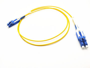 Polarity Reverse LC Uniboot Patch Cord Fiber Optic Single Mode With Push - Pull Tab