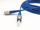 Stainless Steel Armored Fiber Optic Patch Cable FC-FC Simplex 3.0mm Crush Resistant