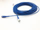 Indoor Rugged Armored Fiber Patch Cords Stainless Steel SC-FC Single Mode simplex