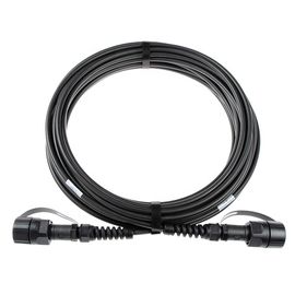 Outdoor Waterproof IP68 ODVA MPO/MTP Cable Assemblies 8/12/24 Fiber FTTA FTTX Application