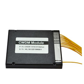 Mux Demux Coarse Wavelength Division Multiplexer CWDM Module 1310~1470nm 16 Channel