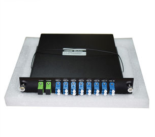 LGX Cassette Module Wavelength Division Multiplexer For Passive DWDM Network System