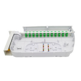 Rack Mounted 19" Rotary 24 Port ODF Fiber Optic Patch Panel