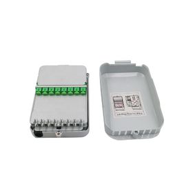 SC APC Adapters 12mm Cable 8/16 Ports Ftth Fiber Optic Terminal Box