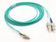 PVC/LSZH LC-SC Duplex Multimode OM3 Fiber Cable Assembly