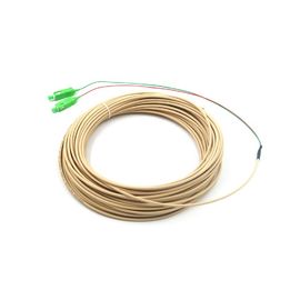 2 Core FTTH Drop Cable Single Mode Fiber Optical Pigtail