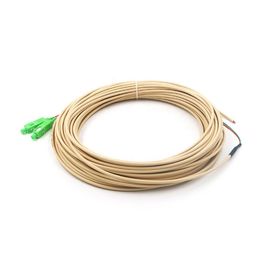 2 Core FTTH Drop Cable Single Mode Fiber Optical Pigtail