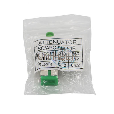 SC APC Fiber Optic Attenuator