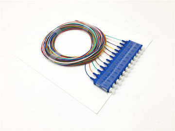 Color Coded SC/UPC Unjacketed 900um Fiber Optic Pigtail