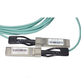 10Gb/s SFP+ To SFP+ AOC Cable 1m 850nm Fiber Cable Assembly