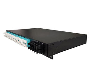 1U 19 Rack Mount MTP/MPO Fiber Optic Patch Panel