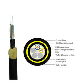 100m Double Jacket PE ADSS Bulk Fiber Optic Cable