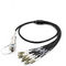 J599 MPO 12 Cores TPU Jacket Armored Tactical Cable