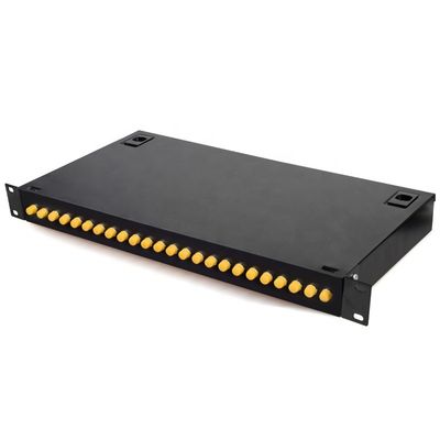 ST Connector 12 24 Port 19 Rack Mount Fiber Patch Panel