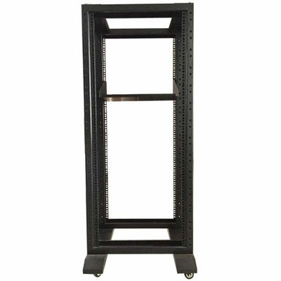 Floor Standing 19" 27U 37U 42U SPCC Open Rack Frame