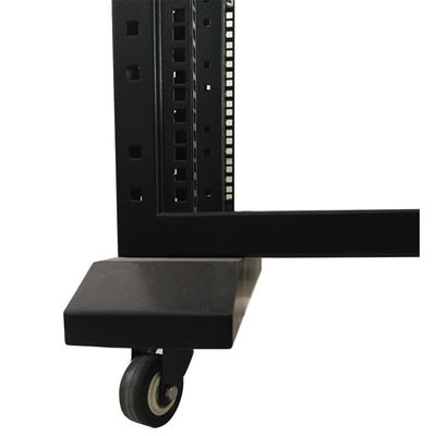 Floor Standing 19" 27U 37U 42U SPCC Open Rack Frame