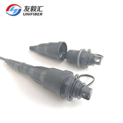 5G Telecom 7.0mm IP68 LSZH Female Optical Connector