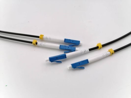 Duplex LC GYFJH 10~300m CPRI Armored Fiber Optic Cable