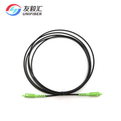 Sc Apc-Sc Apc 3.5mm LSZH FTTH Fiber Optic Drop Cable G657B3