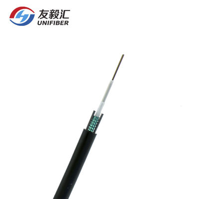 Non Metallic G652D PE Sheath GYXTW Armoured Breakout Cable